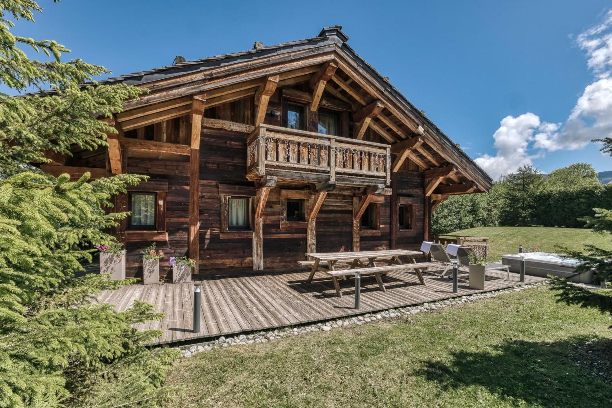 Le Hameau Du Renard Blanc Villa Saint-Gervais-les-Bains Luaran gambar